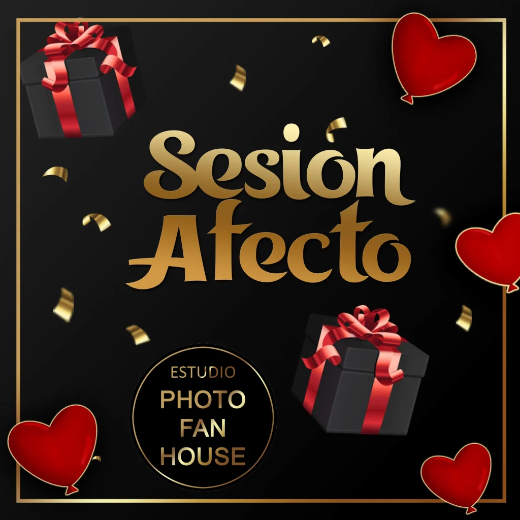 sesión de fotos afecto